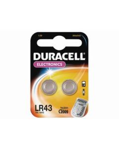 DURACELL LR43 - Alkaline (2 stk.)