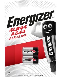 Pile alcaline Energizer 4LR44 / A544 (confezione da 2)
