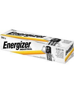 Pile Energizer Industrial 9V / 6LR61 (confezione da 12)
