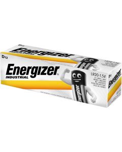 Pile Energizer Industrial D / LR20 (confezione da 12)