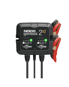 Noco Genius 2X2 Caricabatterie per batterie da 6V e 12V 4000mA (umido, gel, MF, CA, EFB, AGM e ioni di litio)