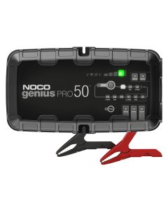 Noco Genius PRO50 Caricabatterie per batterie da 6V, 12V e 24V 50000mA (umide, gel, MF, CA, EFB, AGM e ioni di litio)