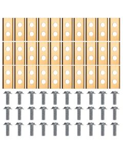 30x Lame per robot tosaerba Worx & Redback – Acciaio rivestito in titanio incl. viti – Japcell