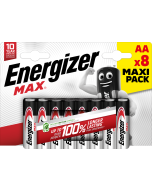 Pile Energizer Max AA / E91 (8 pezzi in blister)