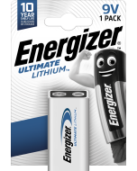Batteria Energizer Ultimate al litio 9V / 522 (confezione da 1)