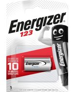 Batteria Energizer al litio per foto/sveglia 123 (confezione da 1)