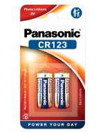 Panasonic - CR-123A / DL-123A 2 Stk. Blister