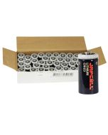 JAPCELL Batterie al litio CR123 - confezione da 40 pezzi.