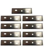 18 x lame per rasaerba robotizzato ALKO Robolinho - Acciaio inox incl. viti - Japcell