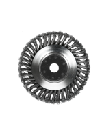 JAPCELL spazzola in acciaio per erbacce - 15 cm - Da applicare a tagliaerba / decespugliatore