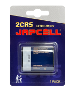 JAPCELL Batteria al Litio 2CR5 anche per miscelatori Oras (1 pezzo Pacco)