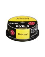 Intenso® DVD-R 4,7GB 16x Speed - 25 pezzi su spindel