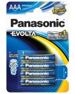 Panasonic EVOiA Alkaline AAA / LR03 / Micro Batterien